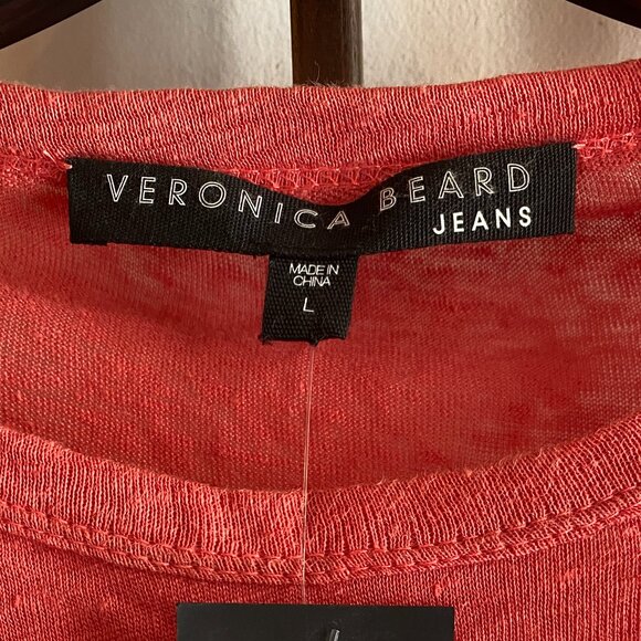 Veronica Beard Jeans Prema Eyelet Crewneck Tee - Picture 3 of 6